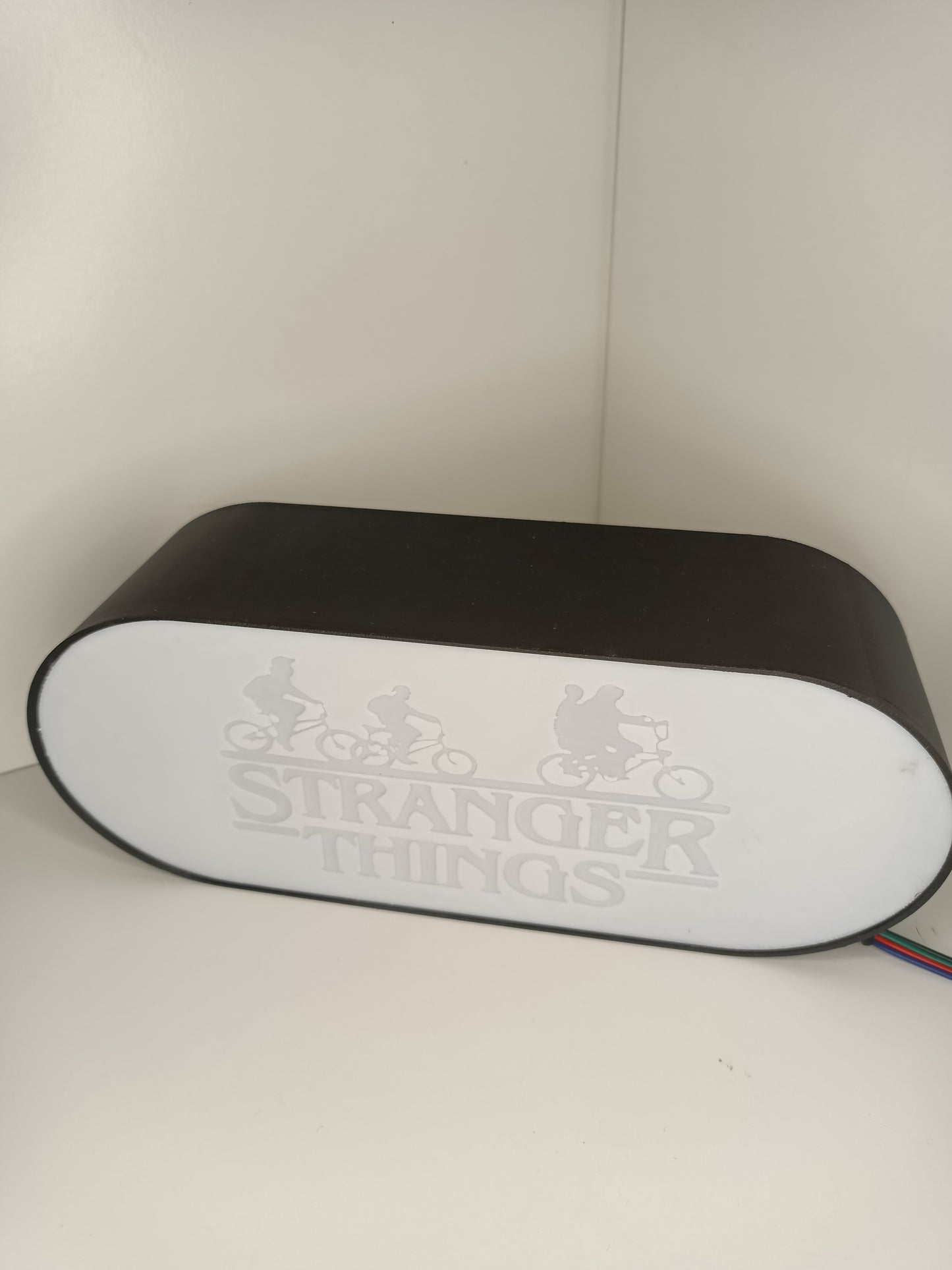 Stranger Things Lampa LED 3D RGB z pilotem 16 kolorów dwustronna 230V dekoracja pokój prezent